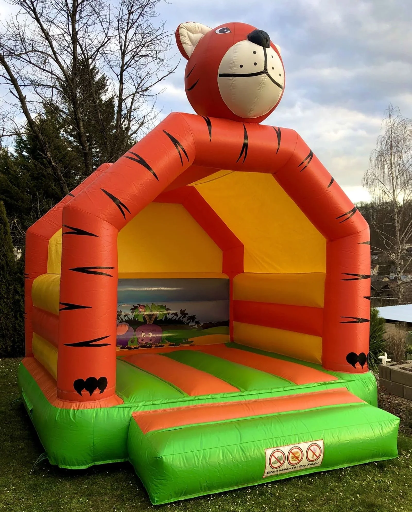 Hüpfburg Tiger - Bild 1